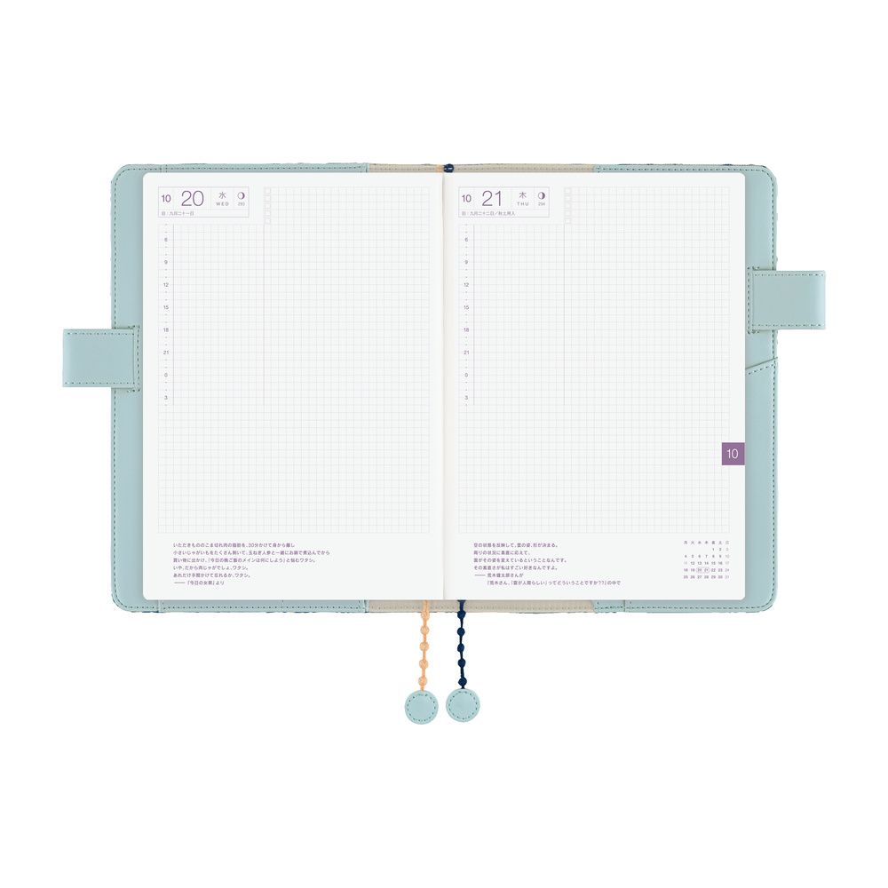 HOBONICHI | Funda COVER Cousin A5 - minä perhonen (felice - Blue) - Imagen 7