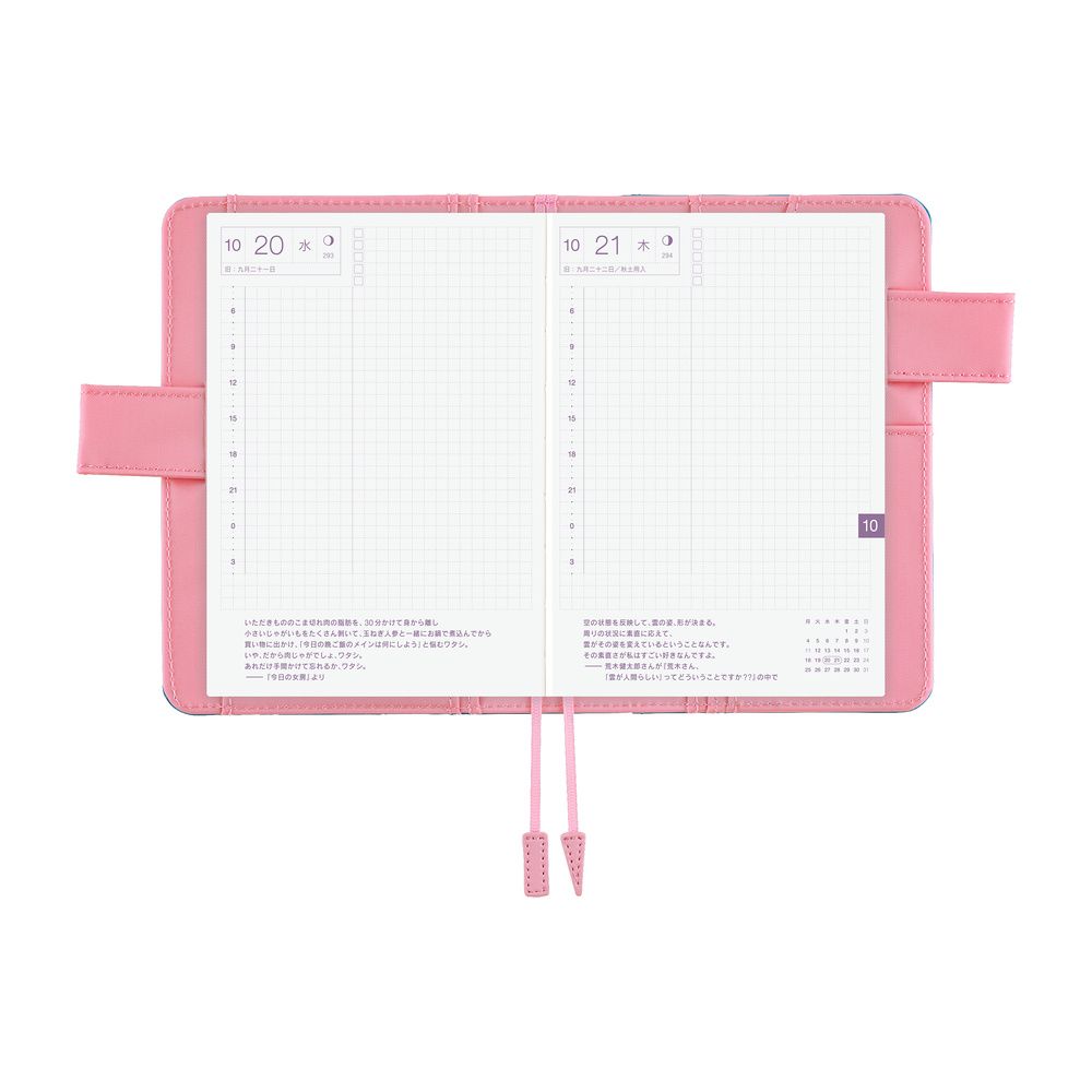 HOBONICHI | Funda COVER Original A6 - Colors (Blue Parasol) - Imagen 7