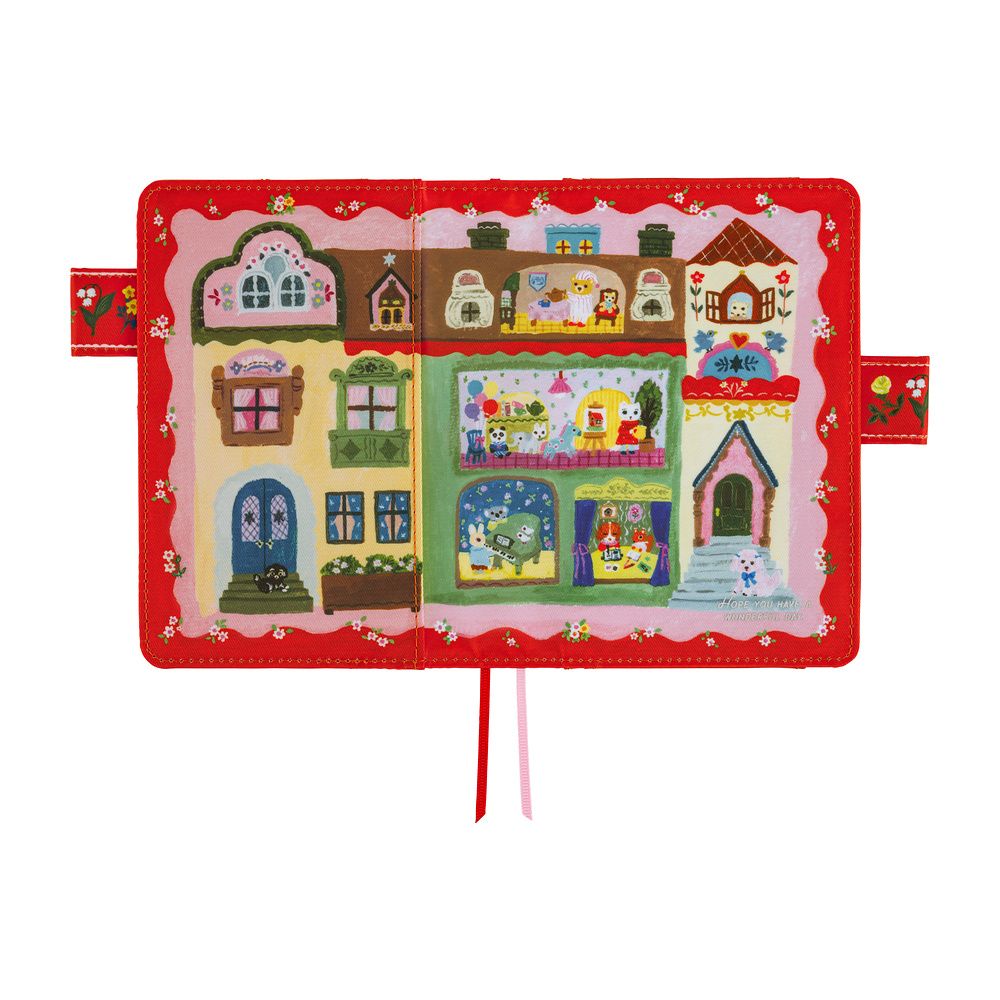 HOBONICHI | Funda COVER Original A6 - Yumi Kitagishi (White Cat House) - Imagen 3