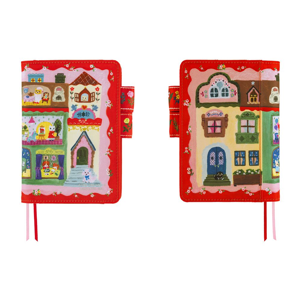 HOBONICHI | Funda COVER Original A6 - Yumi Kitagishi (White Cat House) - Imagen 5