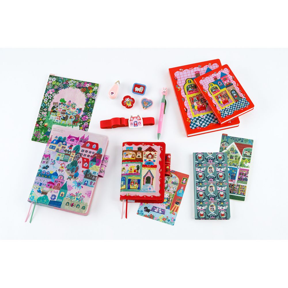 HOBONICHI | Funda COVER Original A6 - Yumi Kitagishi (White Cat House) - Imagen 7