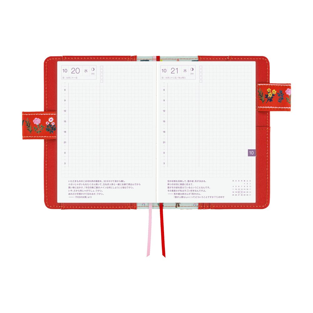 HOBONICHI | Funda COVER Original A6 - Yumi Kitagishi (White Cat House) - Imagen 9