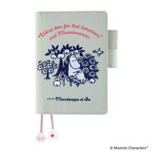HOBONICHI | Funda COVER Original A6 - Moomin (My Yard - Pale Mint)