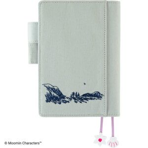 HOBONICHI | Funda COVER Original A6 - Moomin (My Yard - Pale Mint)