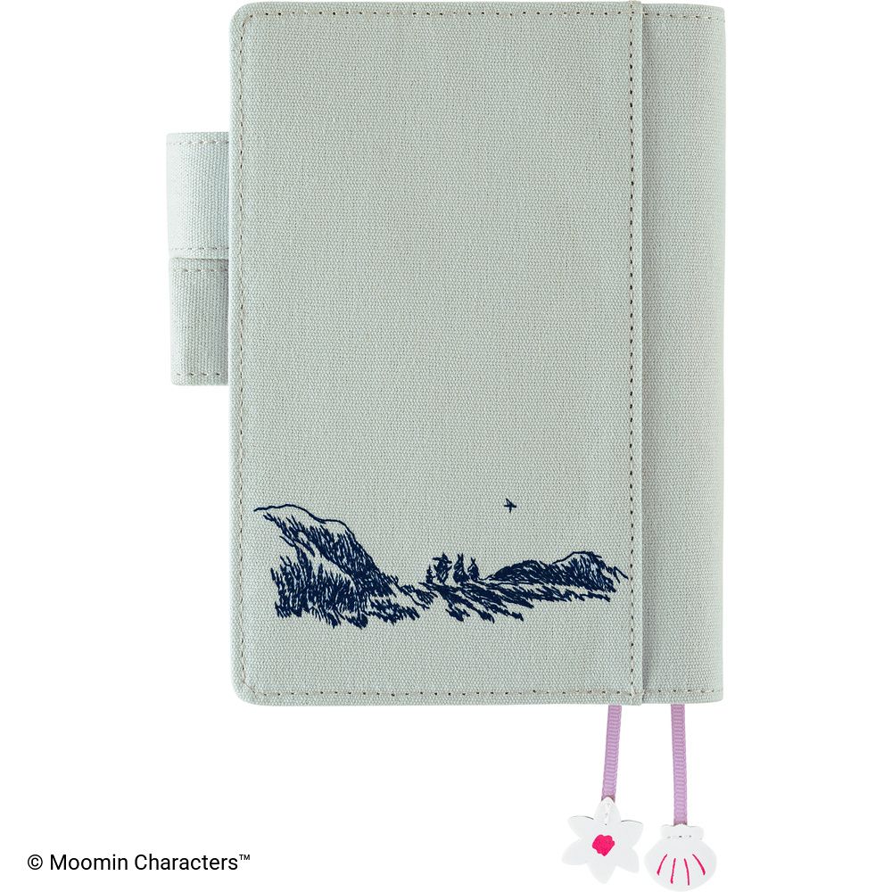 HOBONICHI | Funda COVER Original A6 - Moomin (My Yard - Pale Mint) - Imagen 2
