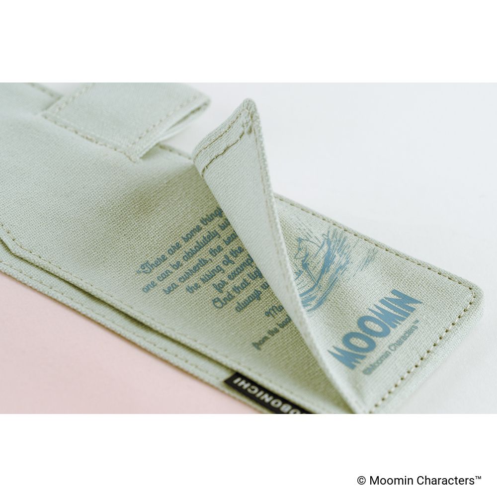 HOBONICHI | Funda COVER Original A6 - Moomin (My Yard - Pale Mint) - Imagen 6