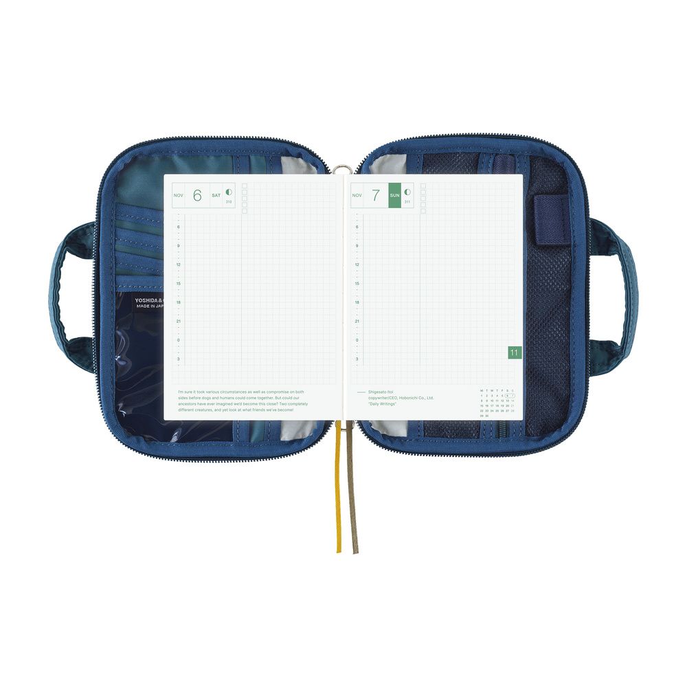 HOBONICHI | Funda COVER Original A6 - POTR (Stride - Peacock Blue) - Imagen 9