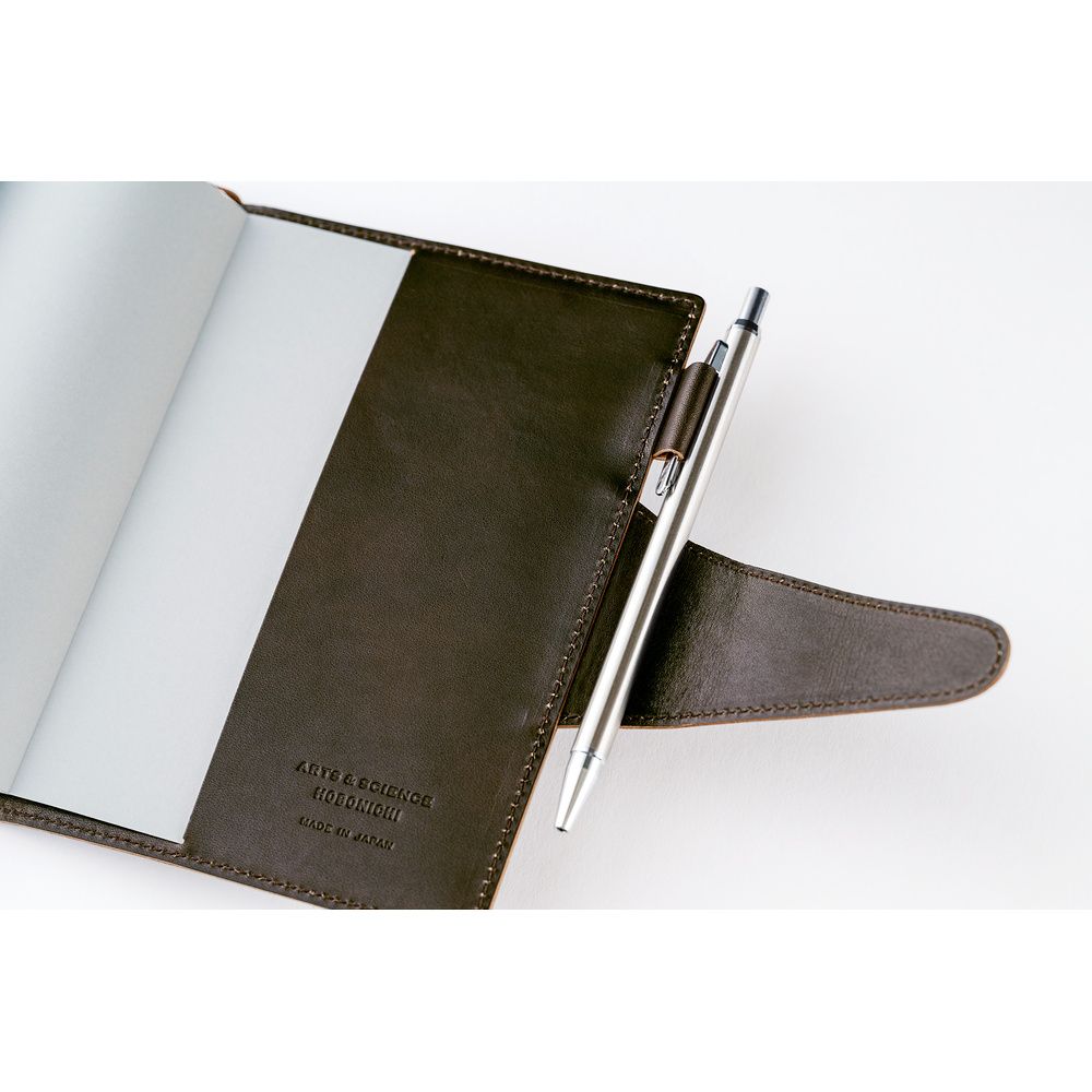 HOBONICHI | Funda COVER Original A6 - Arts&Science (Wax Coating Kip) - Imagen 8