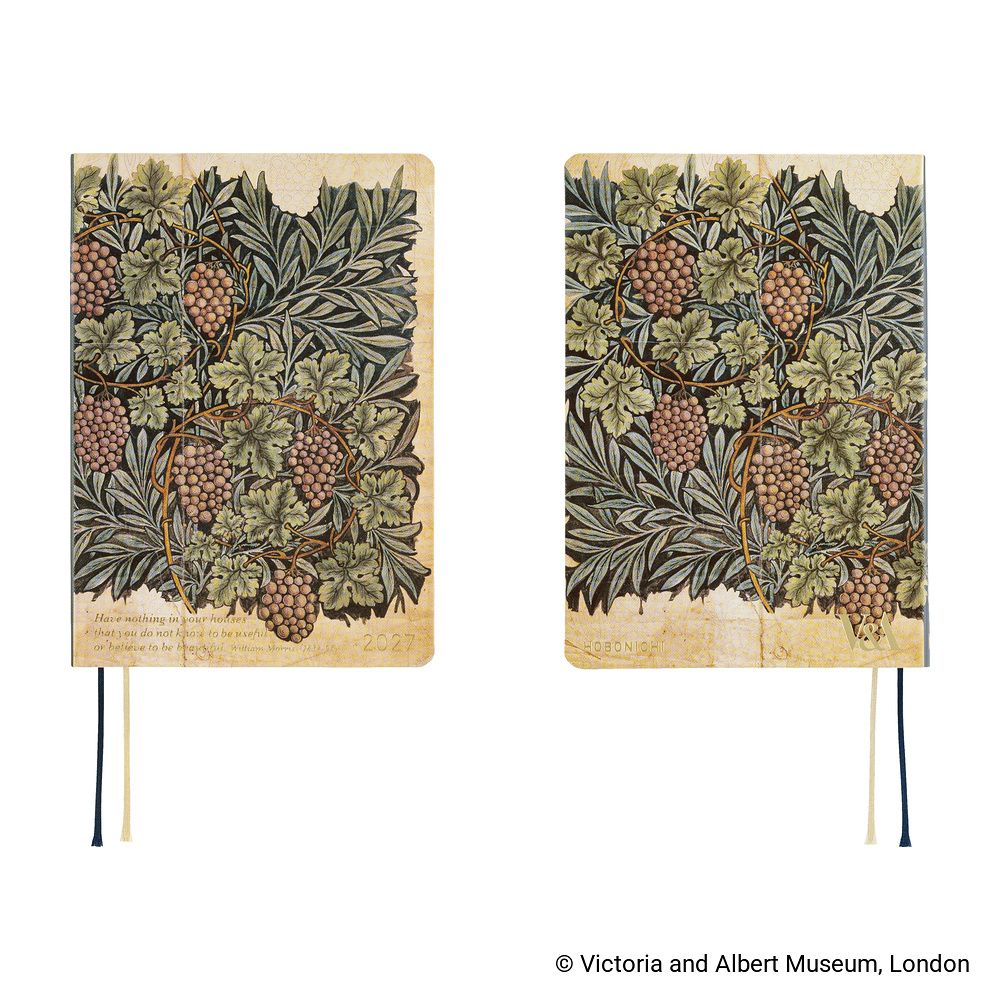 HOBONICHI | Agenda 2027 Diaria HON A6 - V&A Series: Vine ENG - Imagen 8