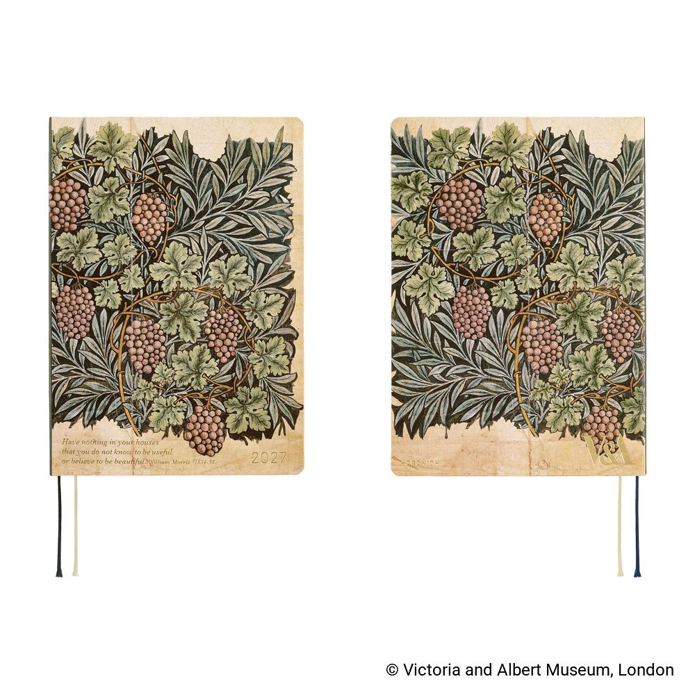 HOBONICHI | Agenda 2027 Diaria HON A5 – V&A Series (Vine) ENG - Imagen 9