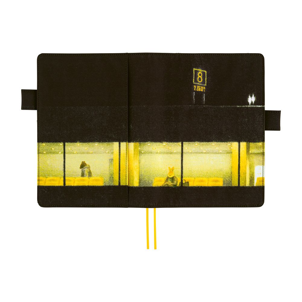 HOBONICHI | Funda COVER Cousin A5 - Akiko Miyakoshi (An Airport at Night) - Imagen 3