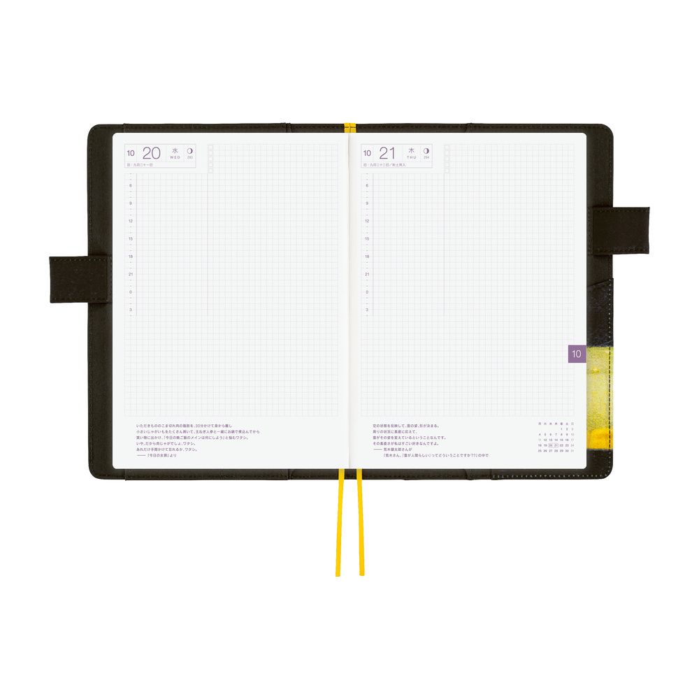 HOBONICHI | Funda COVER Cousin A5 - Akiko Miyakoshi (An Airport at Night) - Imagen 8