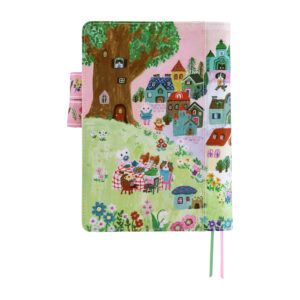 HOBONICHI | Funda COVER Cousin A5 - Yumi Kitagishi (White Cat Village)