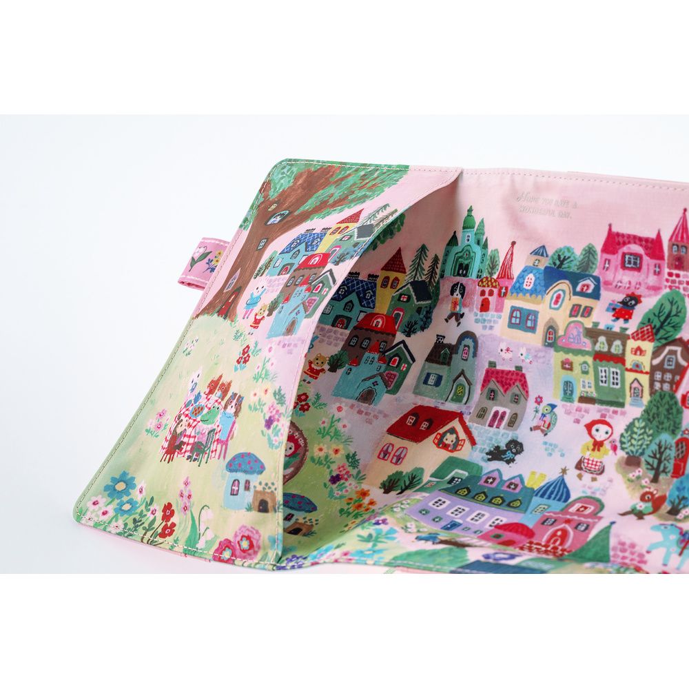 HOBONICHI | Funda COVER Cousin A5 - Yumi Kitagishi (White Cat Village) - Imagen 6