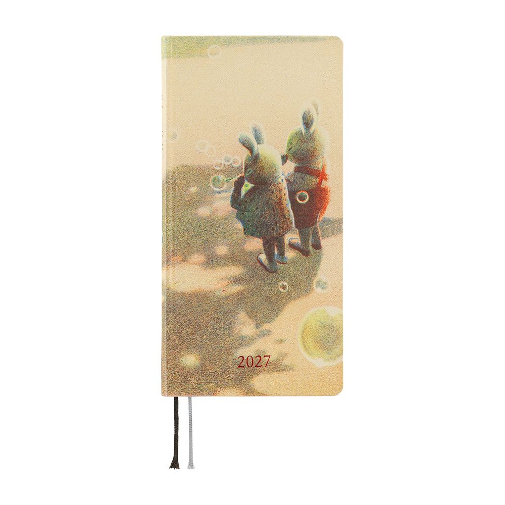 HOBONICHI | Agenda 2027 Semanal WEEKS B6 Slim - Akiko Miyakoshi (Once, in Spring) JAP