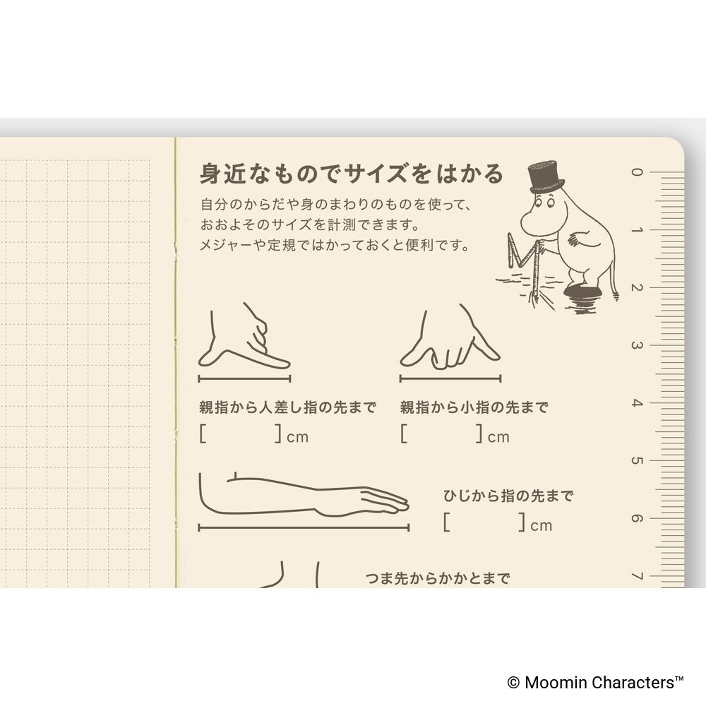 HOBONICHI | Agenda 2027 Semanal WEEKS B6 Slim - Moomin (A Day in the Life of Snufkin) JAP - Imagen 11