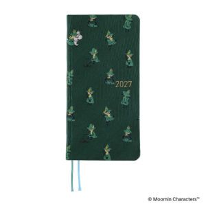 HOBONICHI | Agenda 2027 Semanal WEEKS B6 Slim - Moomin (A Day in the Life of Snufkin) JAP