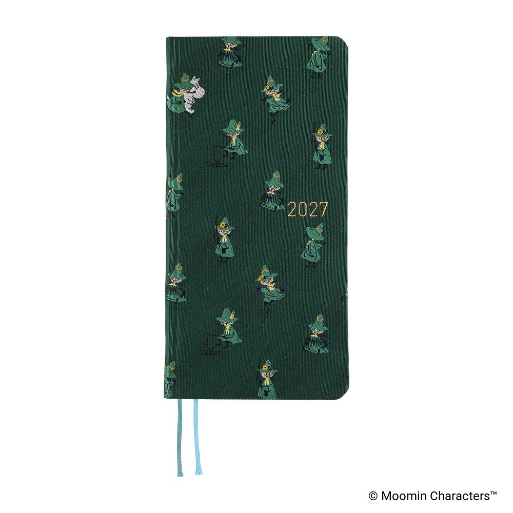 HOBONICHI | Agenda 2027 Semanal WEEKS B6 Slim - Moomin (A Day in the Life of Snufkin) JAP