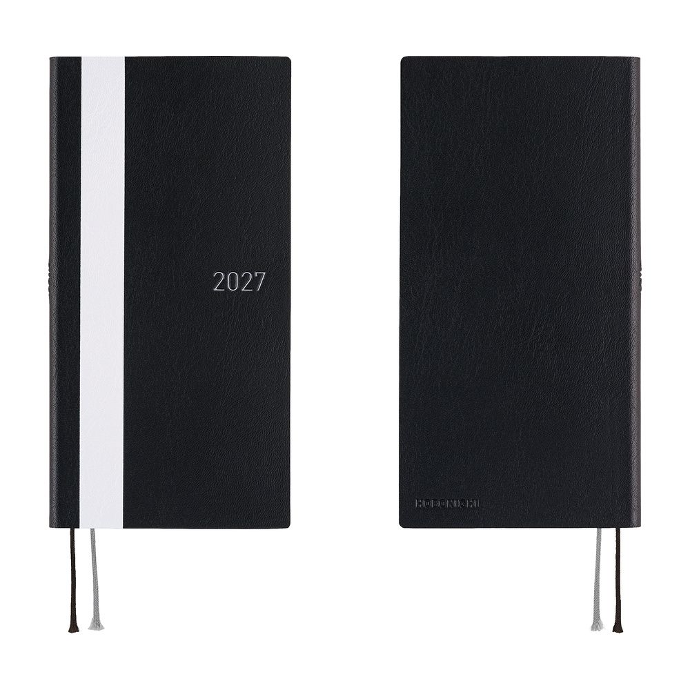 HOBONICHI | Agenda 2027 Semanal WEEKS B6 Slim - White Line (Black) ENG - Imagen 7