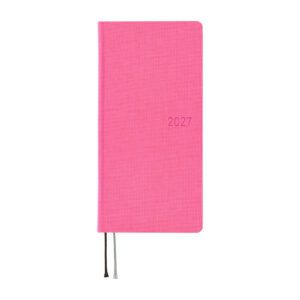 HOBONICHI | Agenda 2027 Semanal WEEKS B6 Slim - Colors (Pink Sapphire) ENG