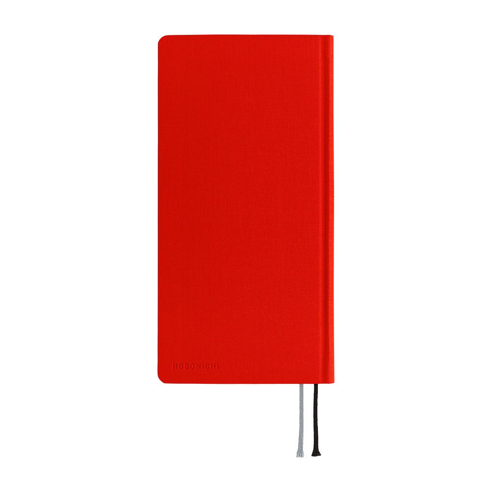 HOBONICHI | Agenda 2027 Semanal WEEKS B6 Slim - Colors (Poppy Red) ENG - Imagen 2
