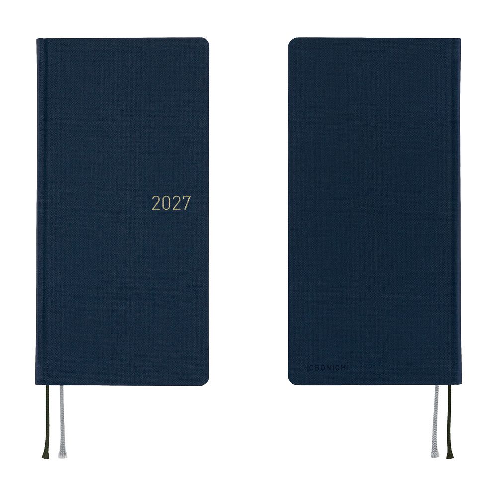 HOBONICHI | Agenda 2027 Semanal WEEKS B6 Slim - Colors (Midnight Blue) ENG - Imagen 7