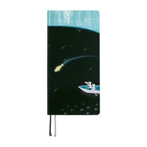 HOBONICHI | Agenda 2027 Semanal WEEKS B6 Slim - Hiroko Kubota (Meteor Shower in the Light Blue Forest) ENG