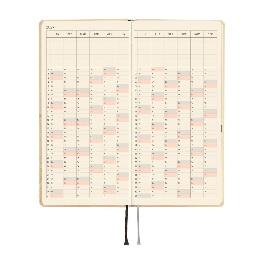 HOBONICHI | Agenda 2027 Semanal WEEKS B6 Slim - Akiko Miyakoshi (Once, in Spring) ENG - Imagen 6