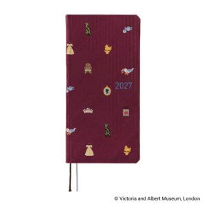 HOBONICHI | Agenda 2027 Semanal WEEKS B6 Slim - V&A Series (Welcome to the V&A) ENG