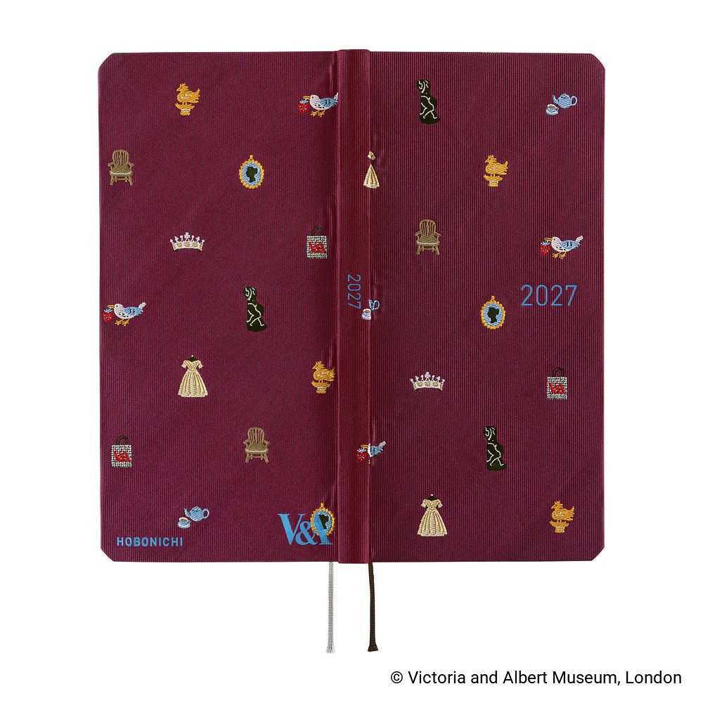 HOBONICHI | Agenda 2027 Semanal WEEKS B6 Slim - V&A Series (Welcome to the V&A) ENG - Imagen 3