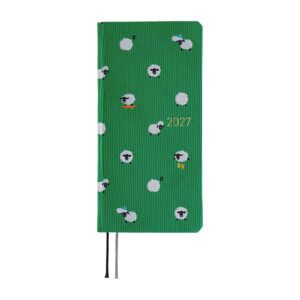 HOBONICHI | Agenda 2027 Semanal WEEKS B6 Slim - Bow & Tie (Sheep Sheep Sheep) ENG