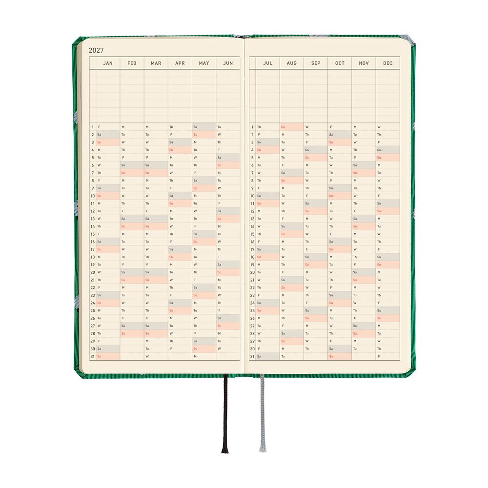 HOBONICHI | Agenda 2027 Semanal WEEKS B6 Slim - Bow & Tie (Sheep Sheep Sheep) ENG - Imagen 6