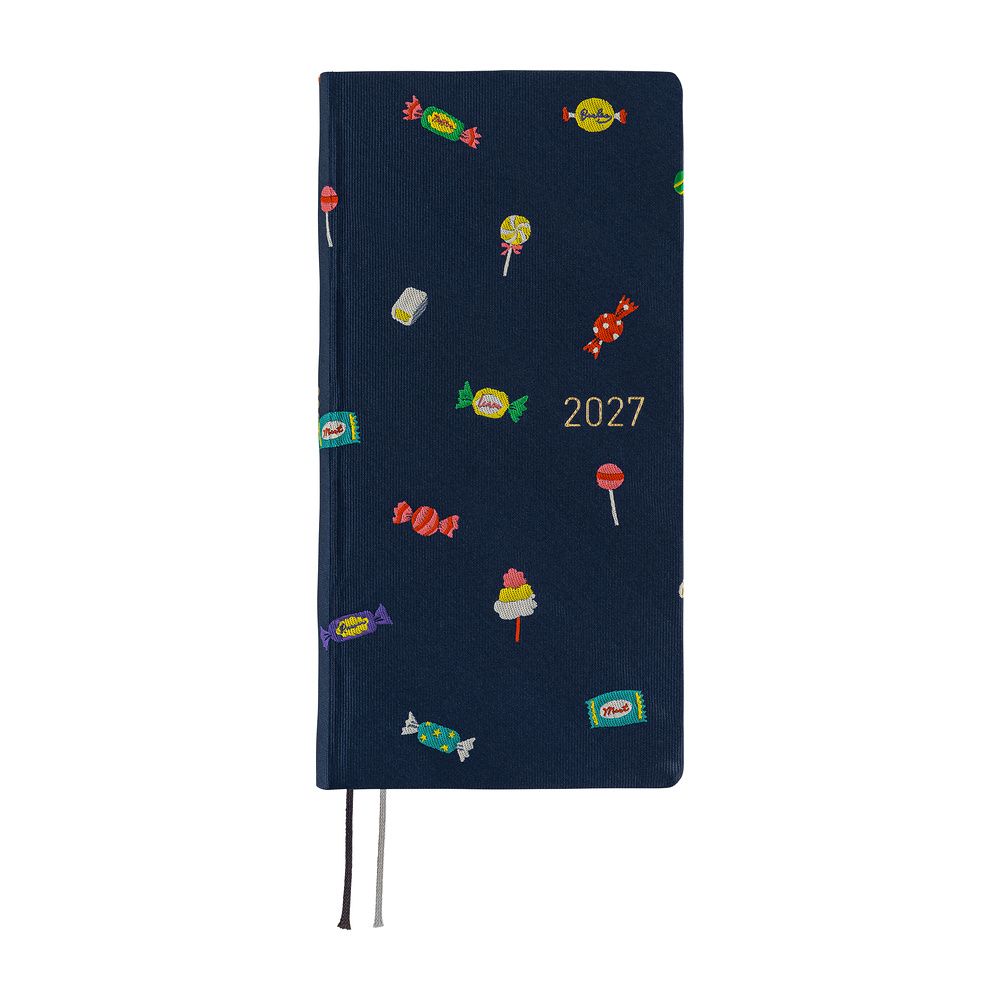 HOBONICHI | Agenda 2027 Semanal WEEKS B6 Slim - Bow & Tie (Candy Dream) ENG