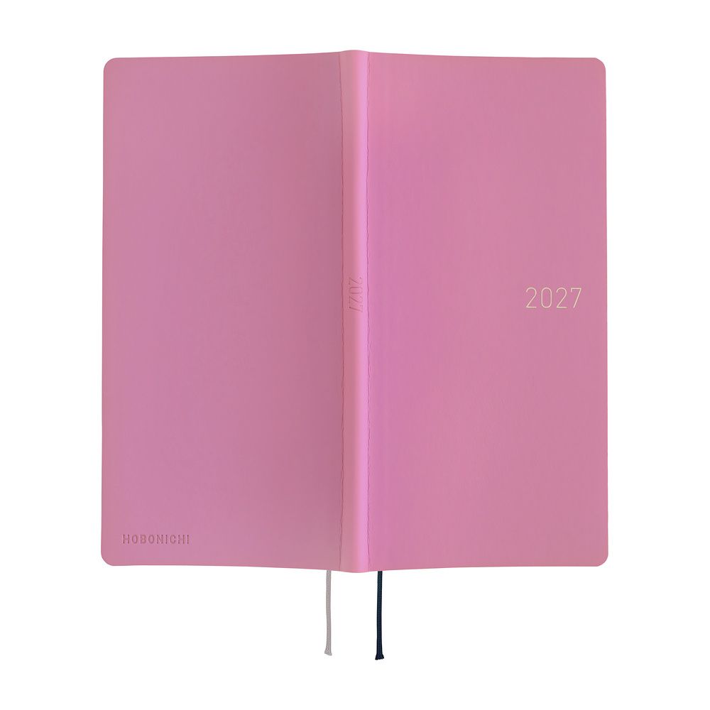 HOBONICHI | Agenda 2027 Semanal WEEKS B6 Slim - Smooth (Lavender Milk) ENG - Imagen 3