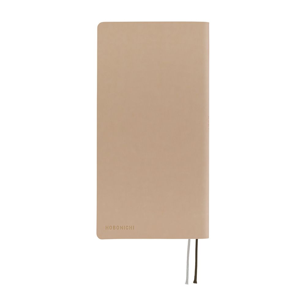 HOBONICHI | Agenda 2027 Semanal WEEKS B6 Slim - Smooth (Café au Lait) ENG - Imagen 2