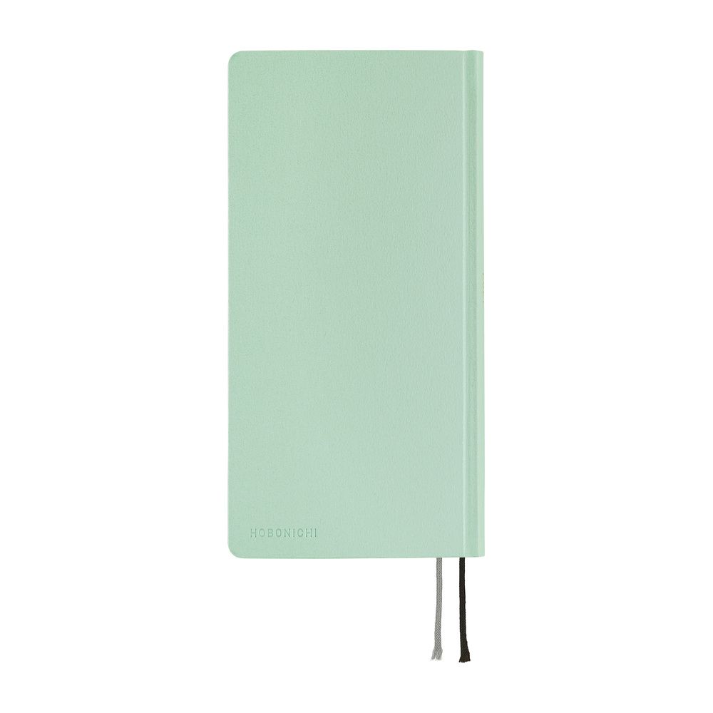 HOBONICHI | Agenda 2027 Semanal WEEKS B6 Slim - Paper Series (Frosty Jade) ENG - Imagen 2