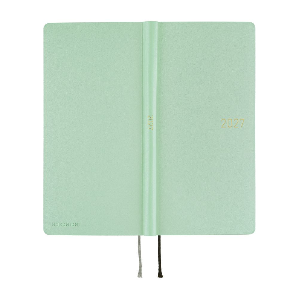 HOBONICHI | Agenda 2027 Semanal WEEKS B6 Slim - Paper Series (Frosty Jade) ENG - Imagen 3