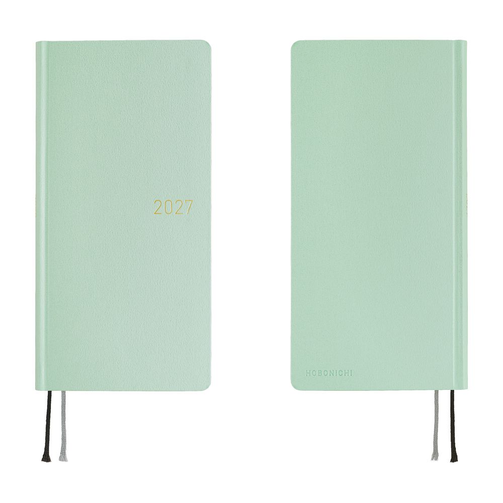 HOBONICHI | Agenda 2027 Semanal WEEKS B6 Slim - Paper Series (Frosty Jade) ENG - Imagen 7