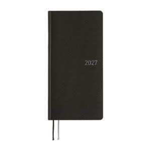 HOBONICHI | Agenda 2027 Semanal WEEKS B6 Slim - Paper Series (Black Argyle) ENG