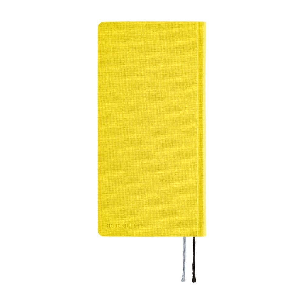 HOBONICHI | Agenda 2027 Semanal WEEKS MEGA B6 Slim - Colors (Canaria Yellow) ENG - Imagen 2