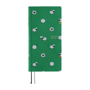 HOBONICHI | Agenda 2027 Semanal WEEKS MEGA B6 Slim - Bow & Tie (Sheep Sheep Sheep) ENG