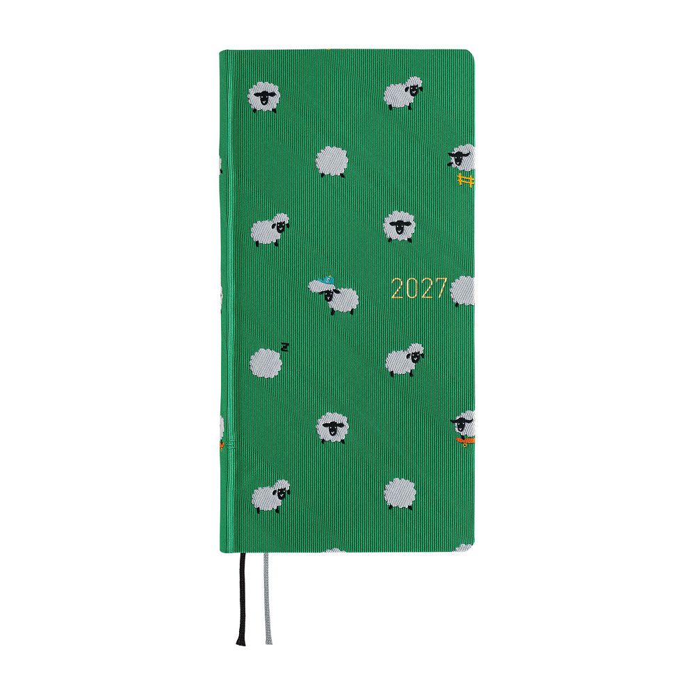 HOBONICHI | Agenda 2027 Semanal WEEKS MEGA B6 Slim - Bow & Tie (Sheep Sheep Sheep) ENG