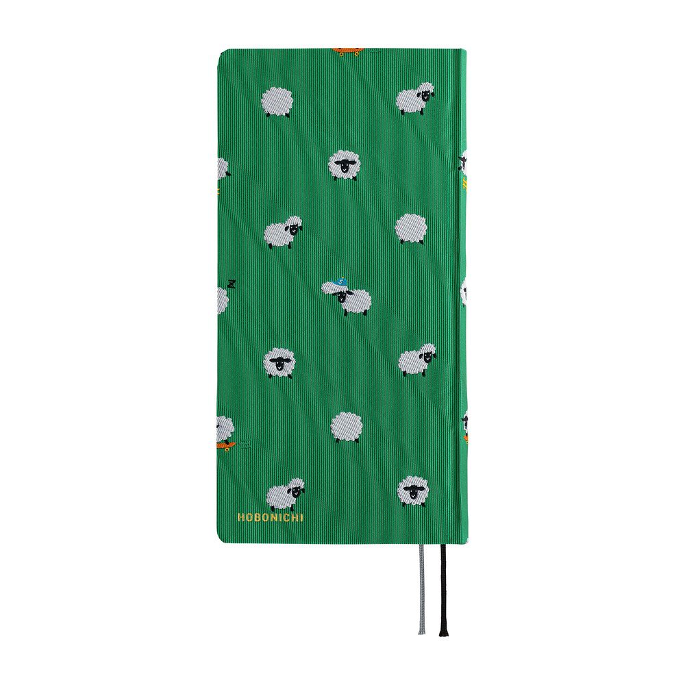 HOBONICHI | Agenda 2027 Semanal WEEKS MEGA B6 Slim - Bow & Tie (Sheep Sheep Sheep) ENG - Imagen 2