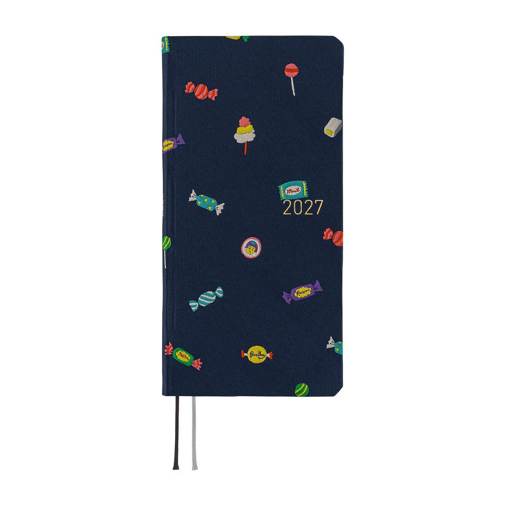 HOBONICHI | Agenda 2027 Semanal WEEKS MEGA B6 Slim - Bow & Tie (Candy Dream) ENG