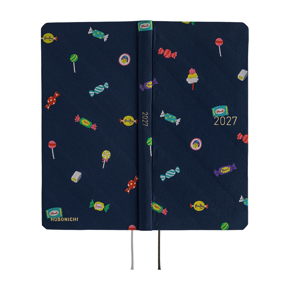 HOBONICHI | Agenda 2027 Semanal WEEKS MEGA B6 Slim - Bow & Tie (Candy Dream) ENG - Imagen 3