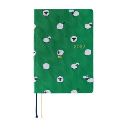 HOBONICHI | Agenda 2027 Diaria HON A6 – Bow & Tie (Sheep Sheep Sheep) ENG