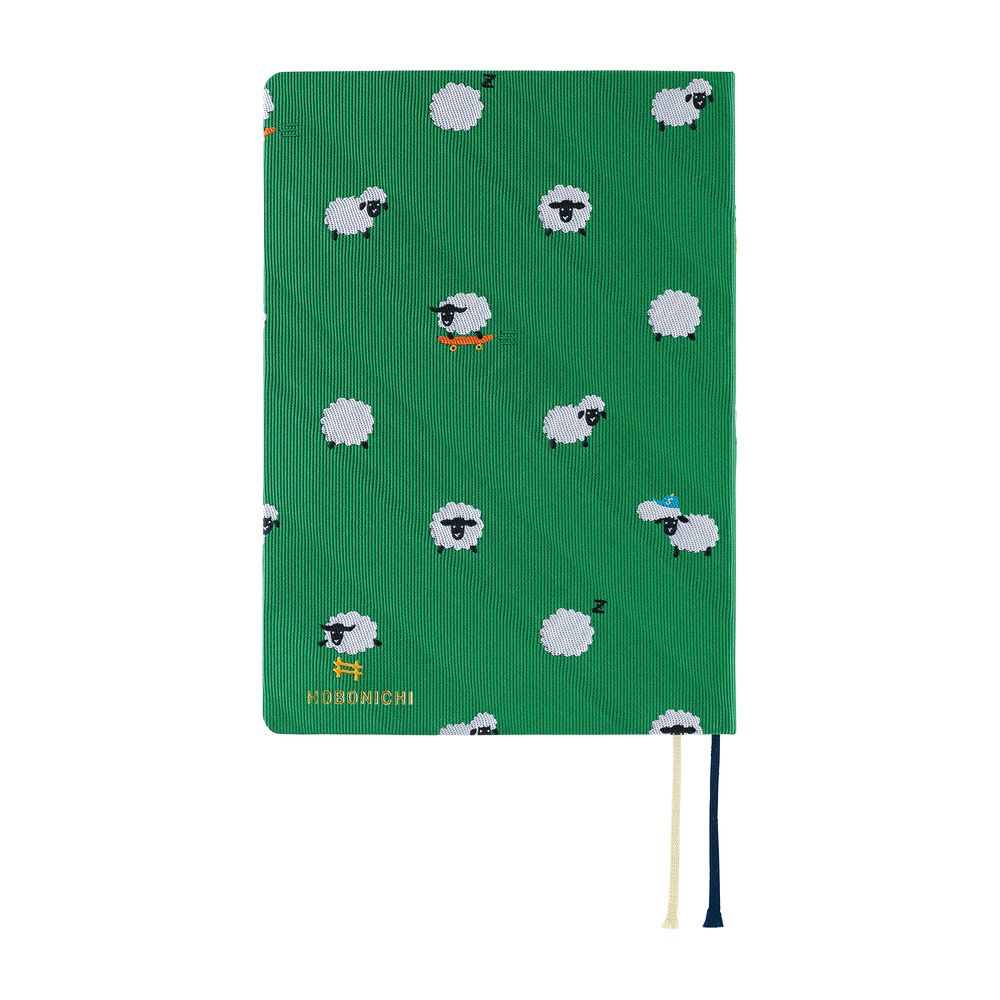 HOBONICHI | Agenda 2027 Diaria HON A6 - Bow & Tie (Sheep Sheep Sheep) ENG - Imagen 2