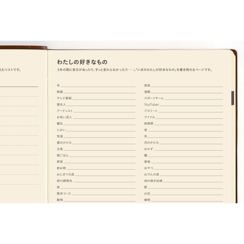 HOBONICHI | Diario de 5 Años A5 2027-2031 – Large 5-Year Techo JAP - Imagen 11