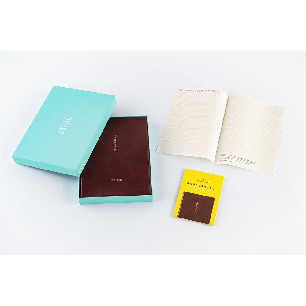 HOBONICHI | Diario de 5 Años A5 2027-2031 – Large 5-Year Techo JAP - Imagen 13
