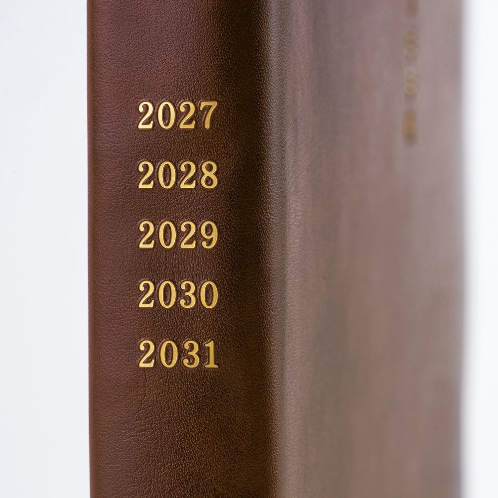 HOBONICHI | Diario de 5 Años A5 2027-2031 – Large 5-Year Techo JAP - Imagen 3